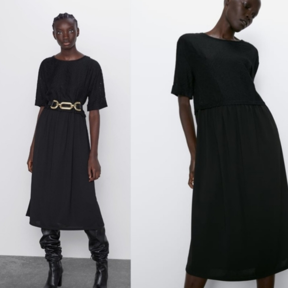 Zara Black Dress